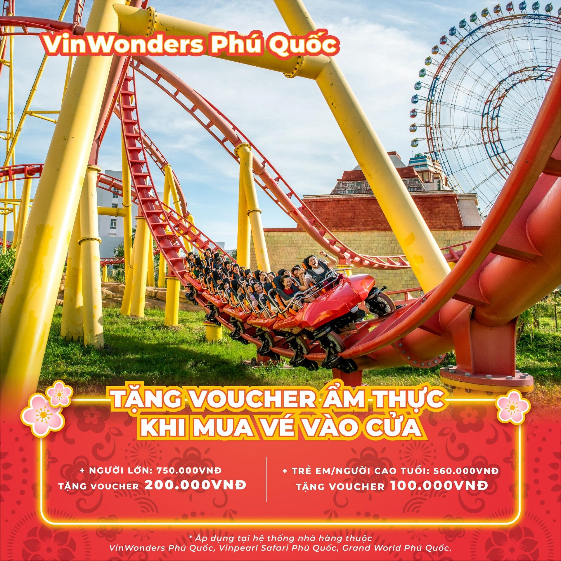 lịch hoạt động và ưu đãi VinWonders Phú Quốc